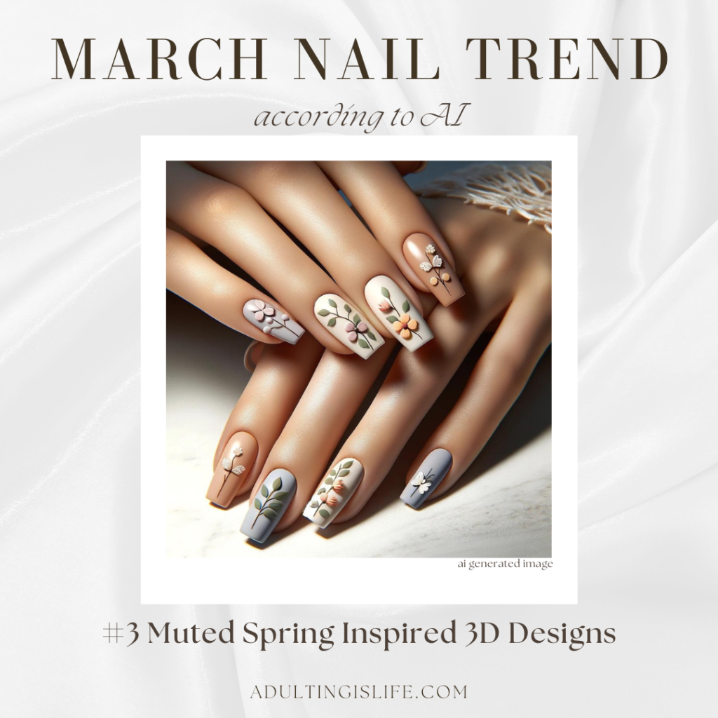 march nail trends predicted by ai